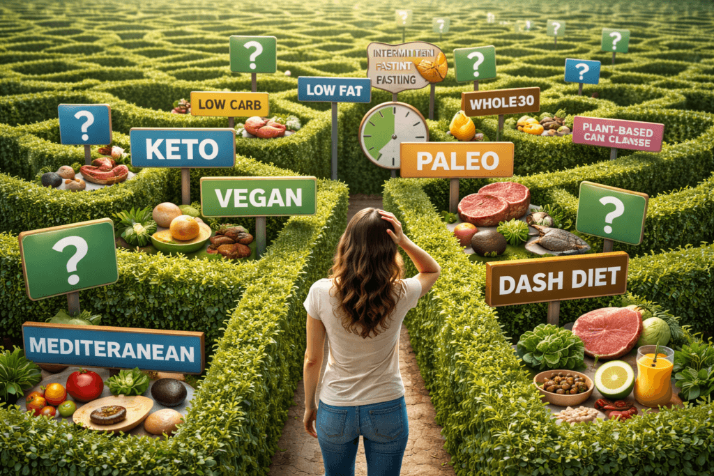 goodtimetoshine.com_The Diet Maze Everyone Pretends to Understand